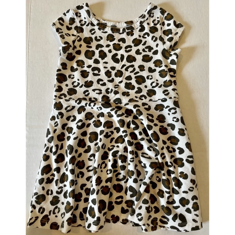 Cat & Jack leopard print dress size 2T